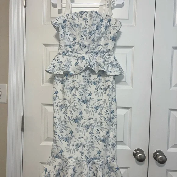 Antonio Melani x Born on Fifth Pippa Peplum Dress - Picture 3 of 9